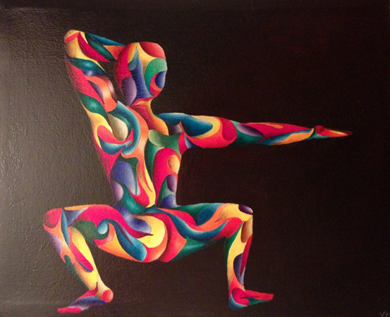 Art by Vance Sterley - Pensive