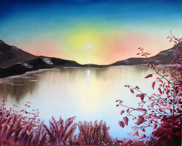 Art by Vance Sterley - Sea Dawn