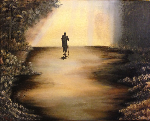 Art by Vance Sterley - Long Walk